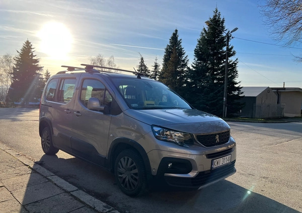 Peugeot Rifter cena 78000 przebieg: 93000, rok produkcji 2019 z Wieliczka małe 436